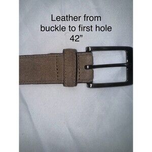 Clarks‎ nubuckleather belt. Size 40
